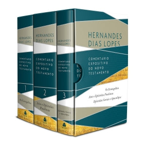 BOX COMENTARIO EXPOSITIVO DO NOVO TESTAMENTO 3 VOL