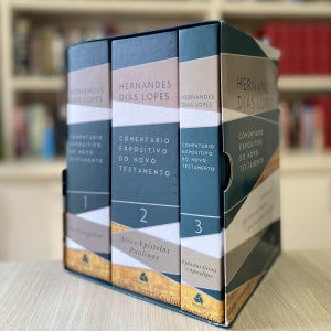 BOX COMENTARIO EXPOSITIVO DO NOVO TESTAMENTO 3 VOL