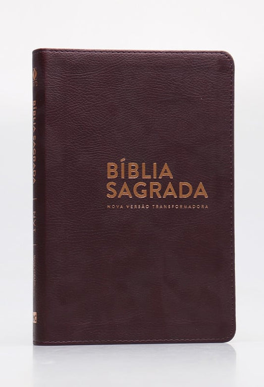 Bíblia Sagrada | NVT | Letra Normal | Luxo | Marrom