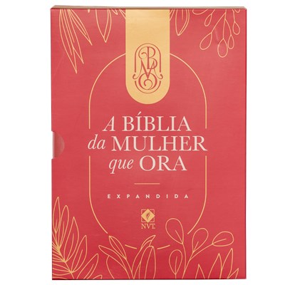 A Bíblia da Mulher que Ora | Edição Expandida | NVT | Letra Normal | Vinho