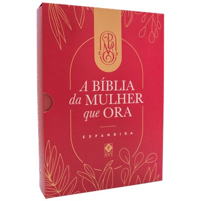 A Bíblia da Mulher que Ora | Edição Expandida | NVT | Letra Normal | Vinho