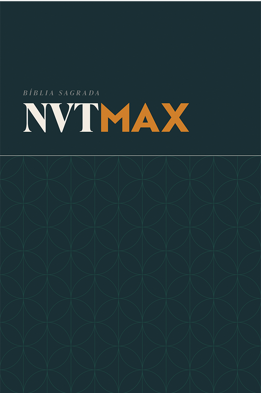 Bíblia NVT Max – Clássica Cinza/Marrom