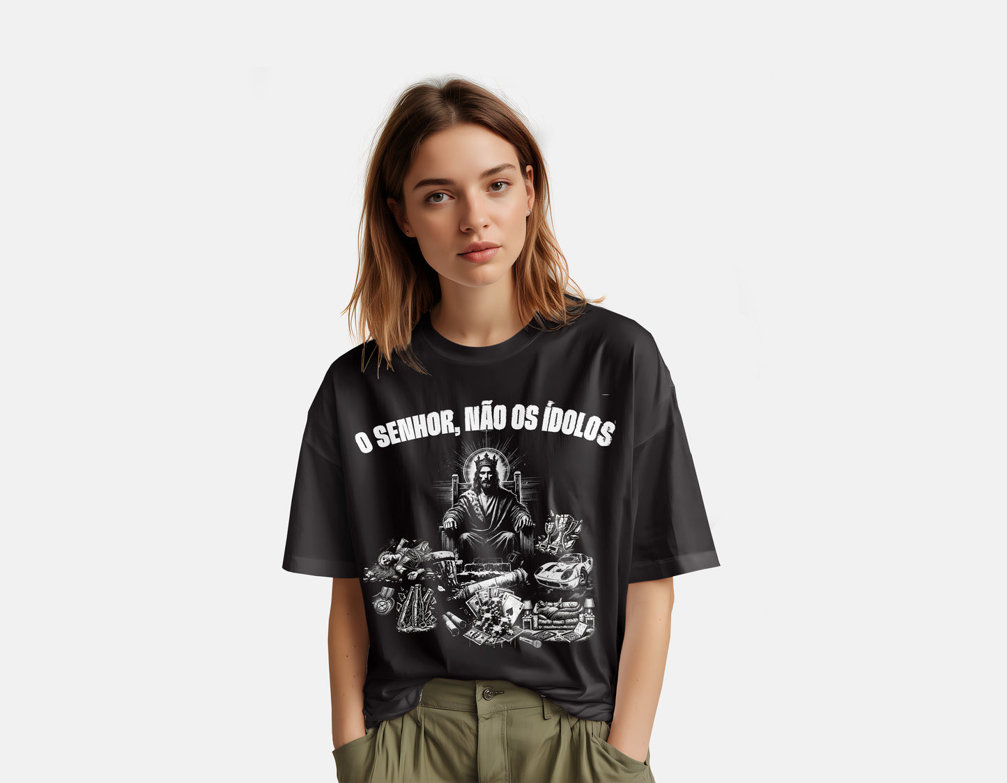 Camiseta - O Senhor, Não os ídolos