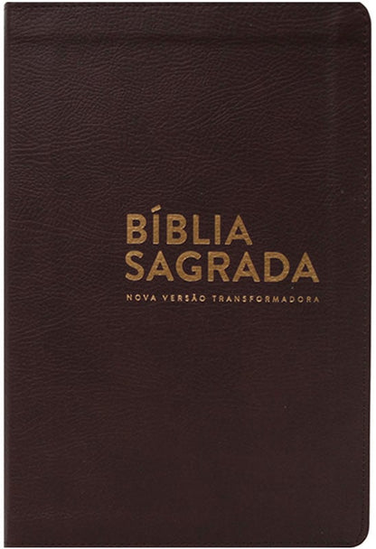Bíblia Sagrada | NVT | Letra Normal | Luxo | Marrom